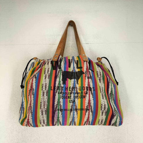 WILL LEATHER GOODS  ネイティブデザインマルチカラートートバッグ メンズ